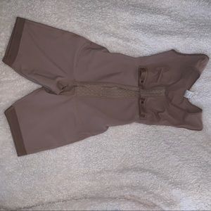 Faja in color nude size S post op 360 lipo + bbl